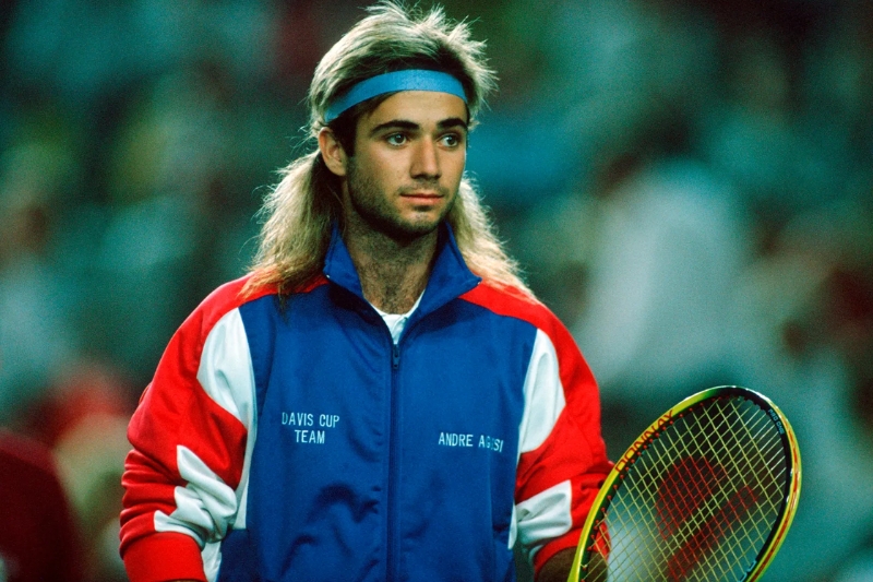 7. Andre Agassi - Kẻ phản diện kiệt xuất