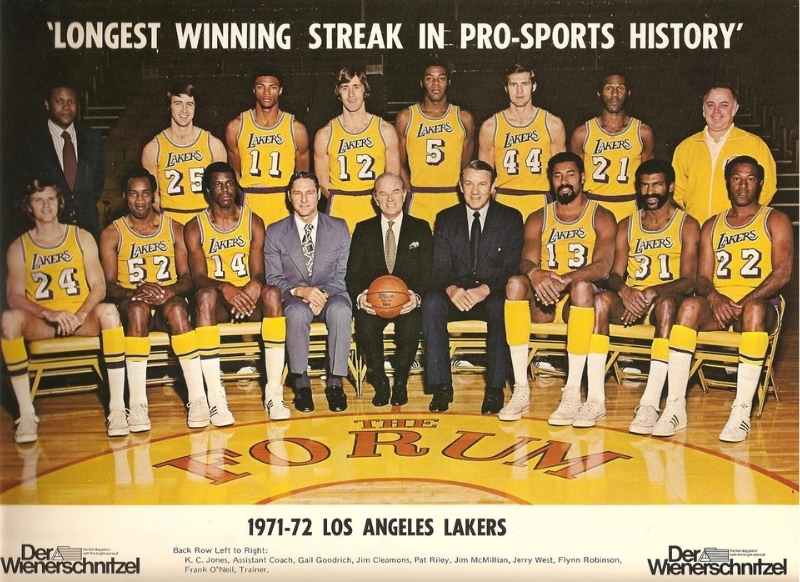 Chuỗi Thắng Dài Nhất: 33 Trận - Los Angeles Lakers (1971-72)