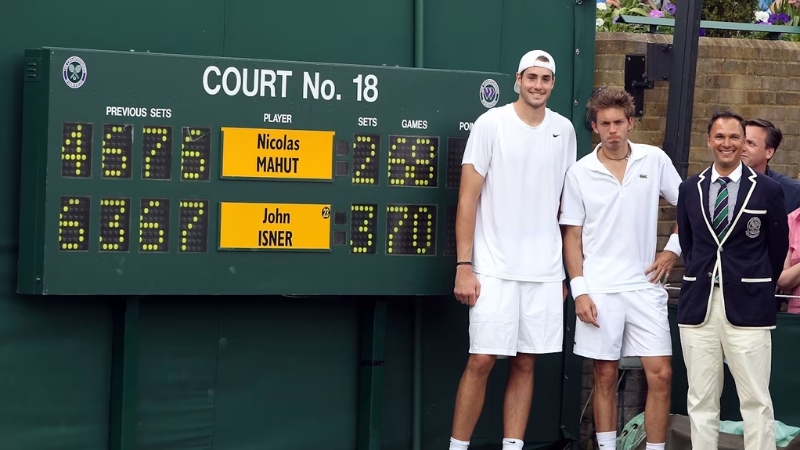 John Isner đối đầu Nicolas Mahut, Wimbledon 2010